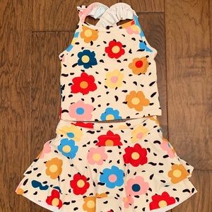 Hanna Andersson tankini set 120, NWT